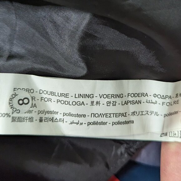 ZARA Black Skirt with Straps XS Pinafore Schoolgirl - Picture 9 of 11